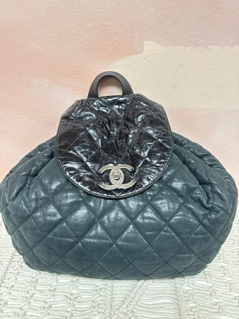 Chanel Black Quilted In the Mix Backpack '2010-2011