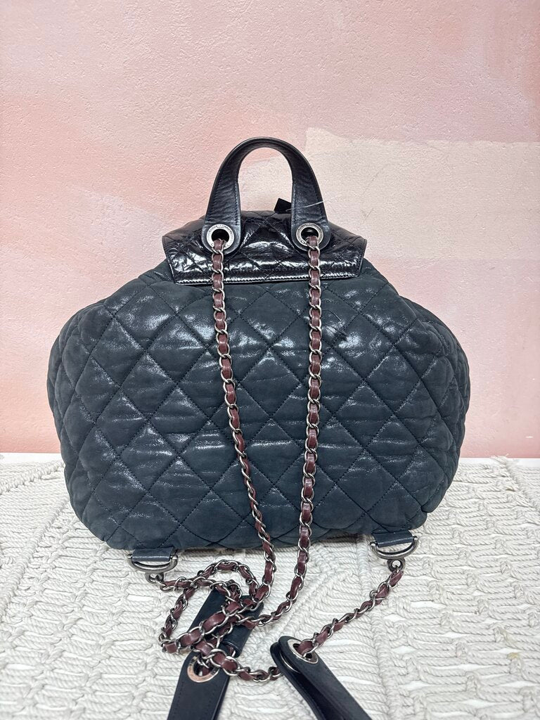 Chanel Black Quilted In the Mix Backpack '2010-2011