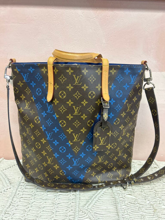 Louis Vuitton Monogram "V" Cabas Jour Tote '15 w/Dustbag
