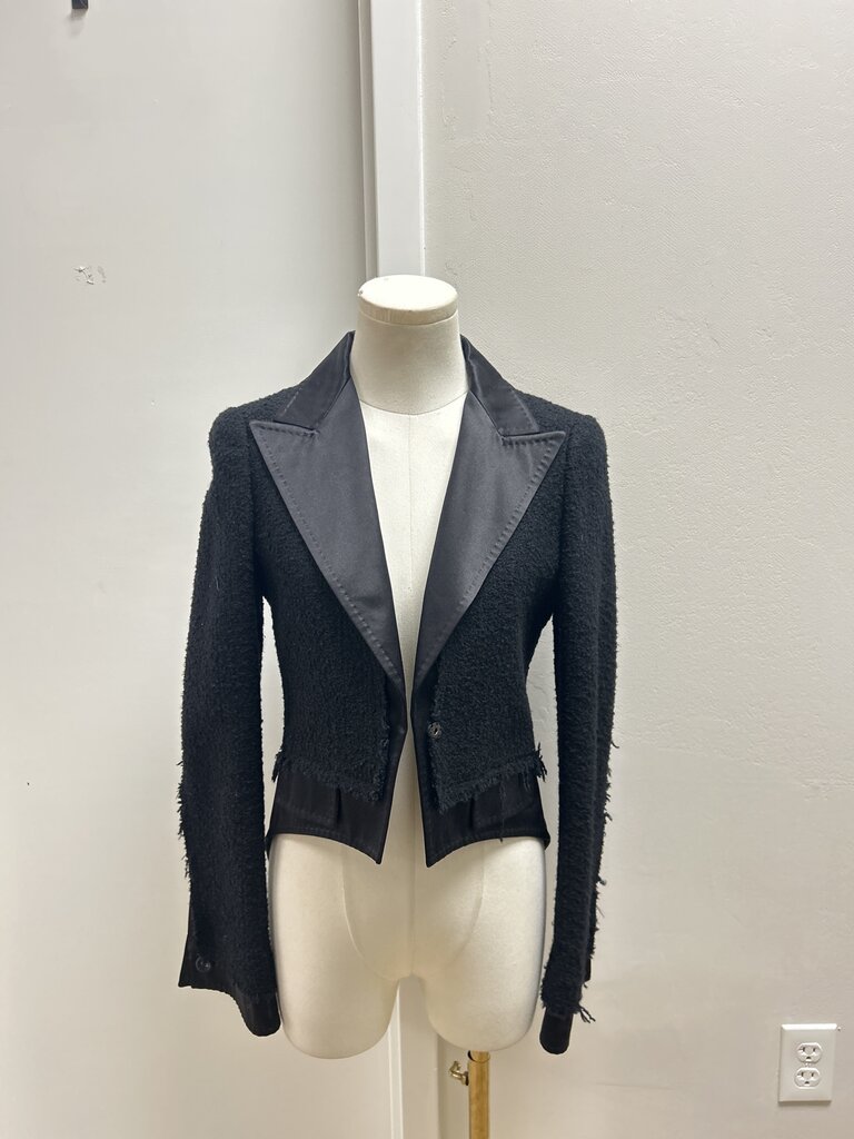 Giambattista Valli Black Tuxedo Jacket