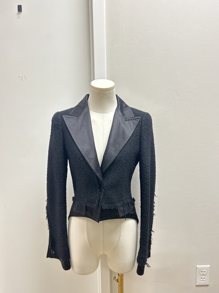 Giambattista Valli Black Tuxedo Jacket