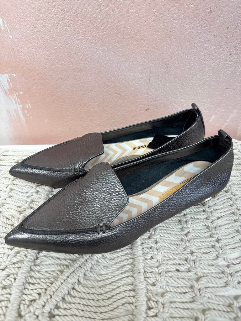 Nicholas Kirkwood Pewter Flat