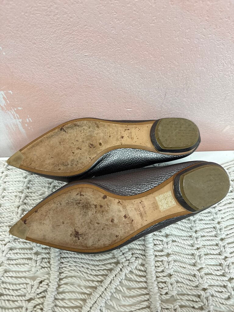 Nicholas Kirkwood Pewter Flat