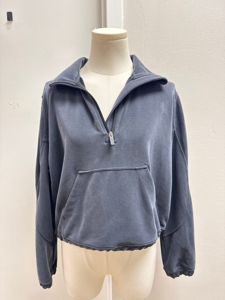 Lululemon Blue Super Soft 1/2 Zip