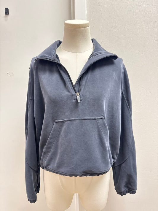 Lululemon Blue Super Soft 1/2 Zip
