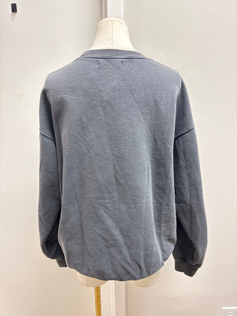 Anine Bing Black Tiger Graphic Sweatshirt