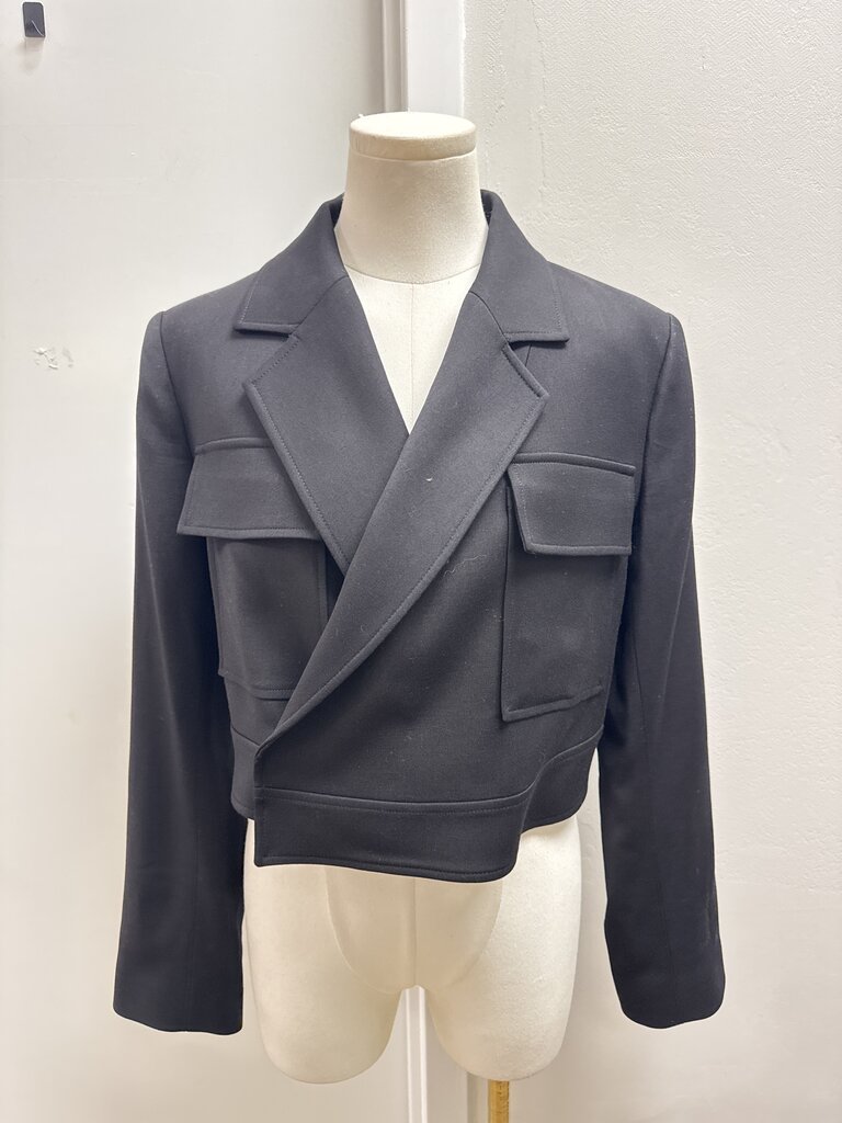 A.L.C. Black Cropped Blazer