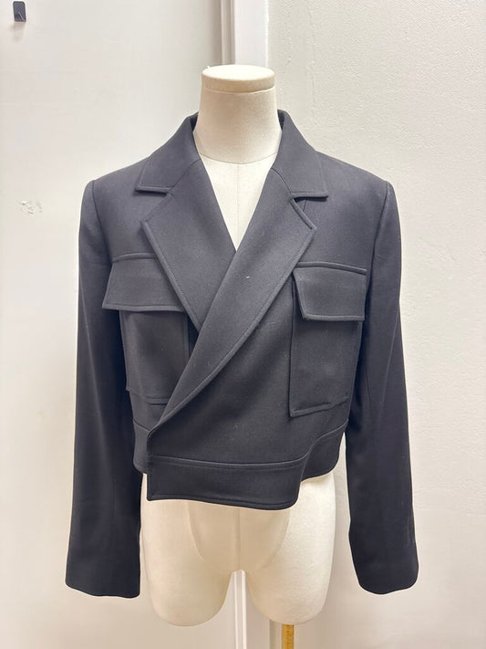 A.L.C. Black Cropped Blazer