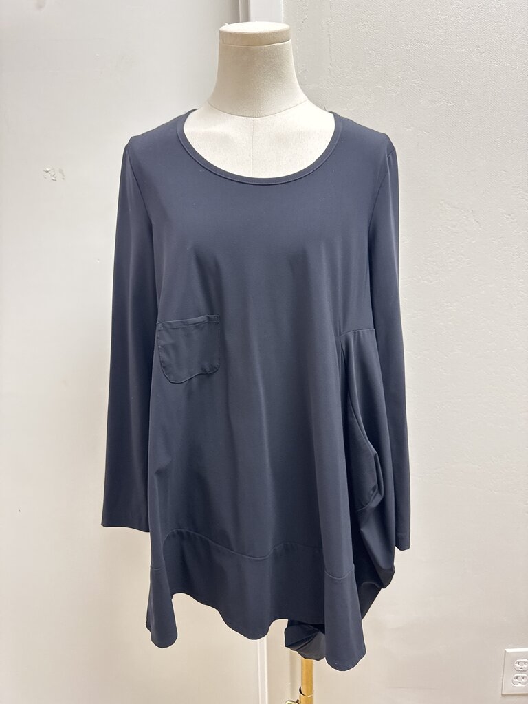 Porto Black Bubble Dress