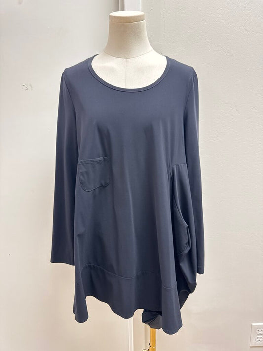 Porto Black Bubble Dress