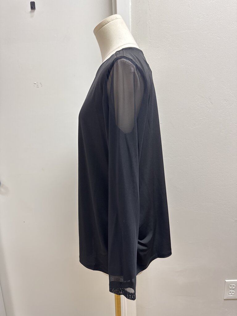 Kozan Black Sheer Tunic NWT