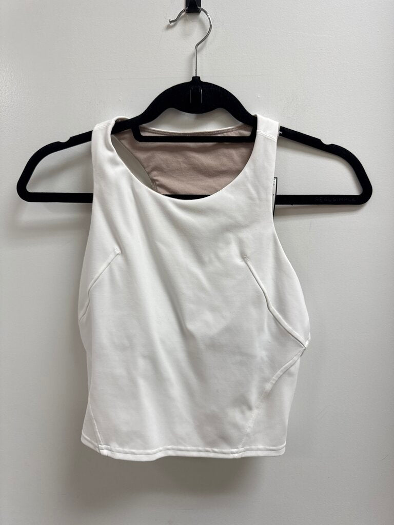 Lululemon White Long Bralette