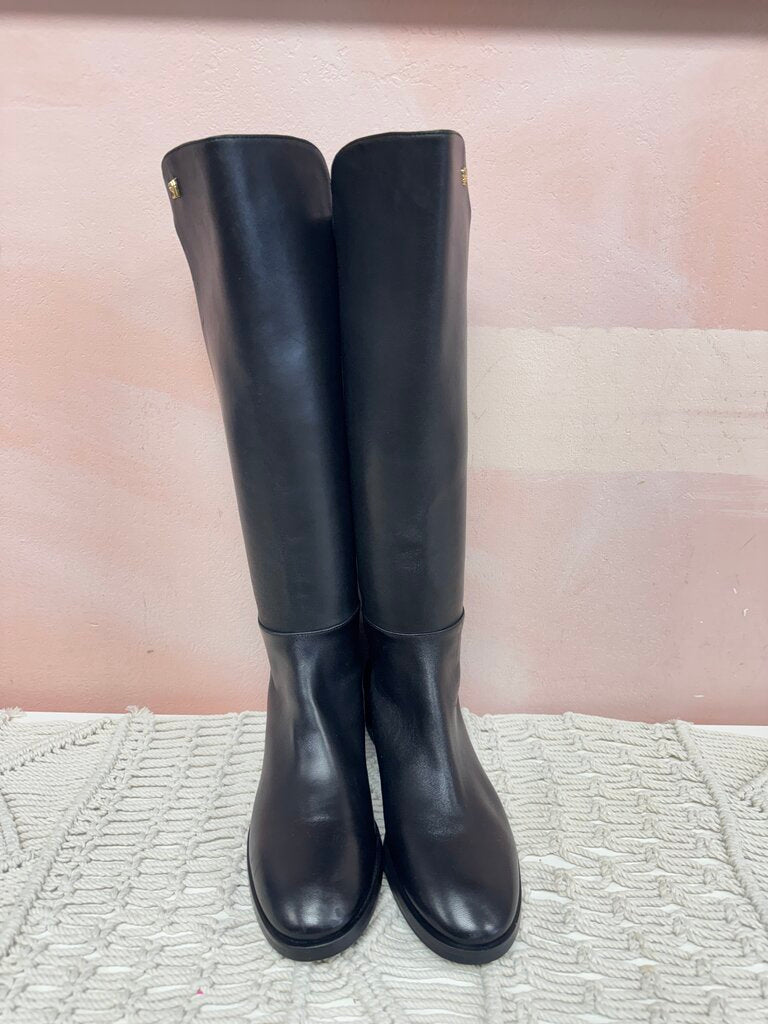 Stuart Weitzman Black Riding Boot