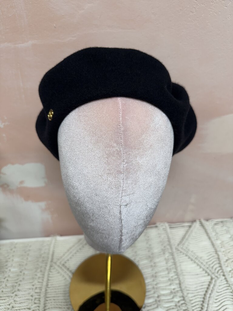 Gucci Black Wool Beret