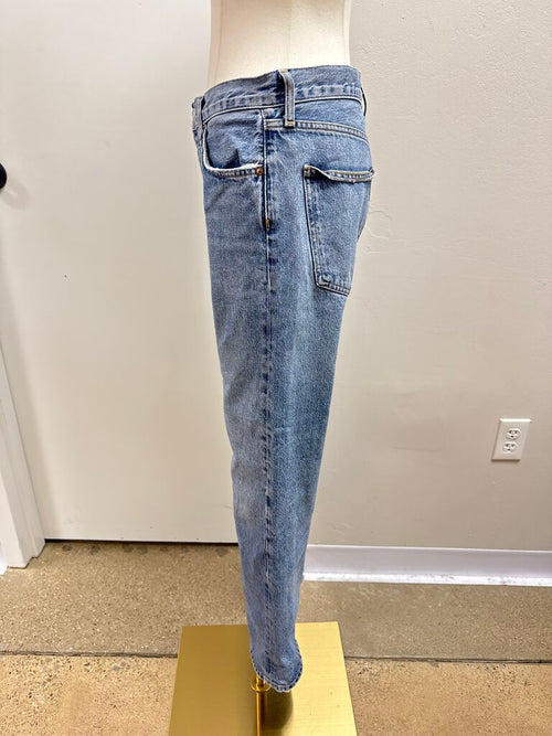 Agolde Wide Leg Cuffed Jean
