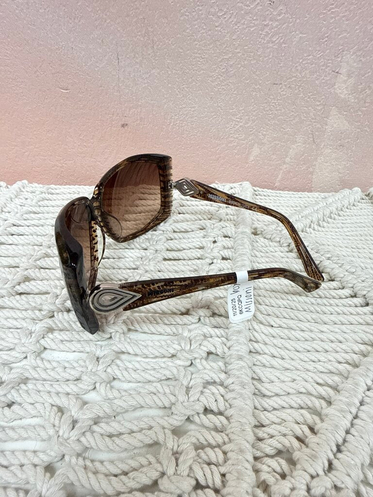 Missoni Tortoise Sunglasses w/Case