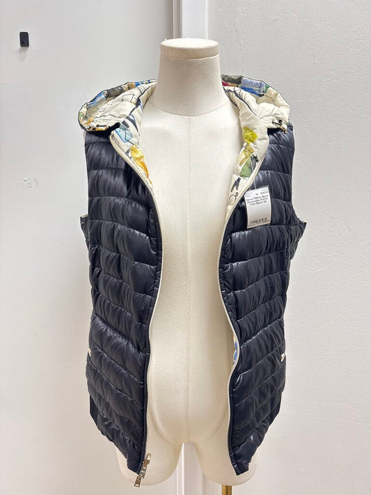 Herno Black Reversible Puffer Vest