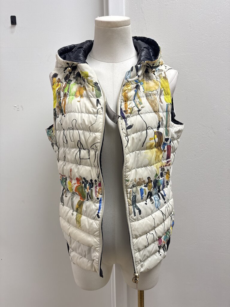 Herno Black Reversible Puffer Vest