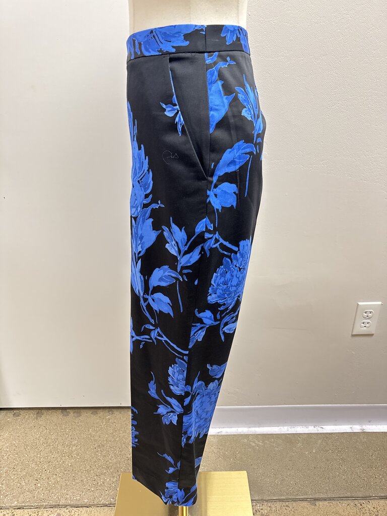 Natori Blue Floral Tapered Pant