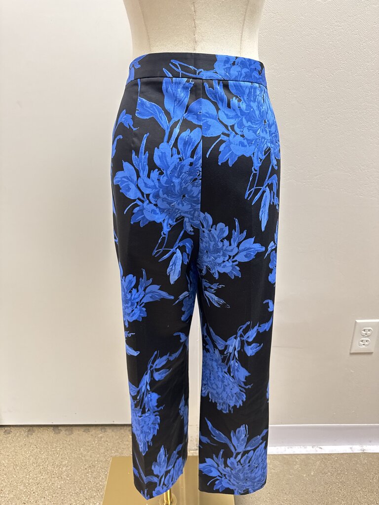 Natori Blue Floral Tapered Pant