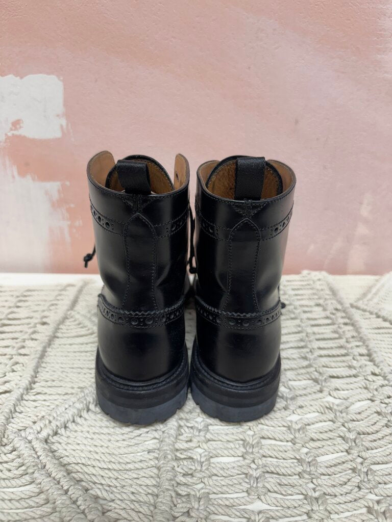 Church's Black Oxford Combat Boot