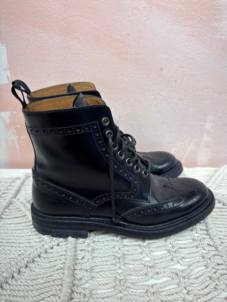 Church's Black Oxford Combat Boot