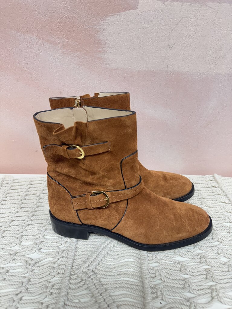 Stuart Weitzman Brown Suede Bootie w/Box