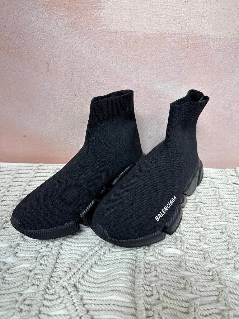 Balenciaga Black Sock Knit Sneaker NWT
