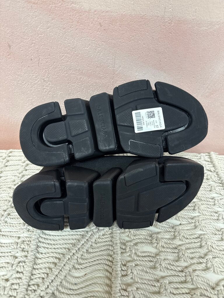 Balenciaga Black Sock Knit Sneaker NWT