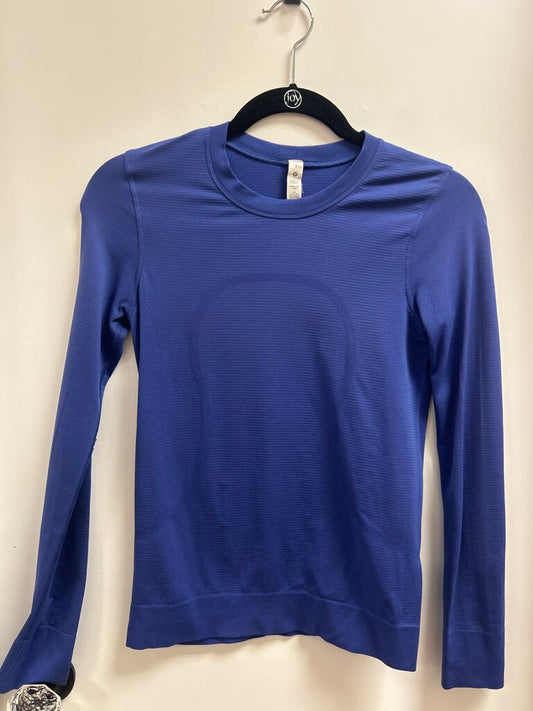 Lululemon Cadet Blue Logo Tee