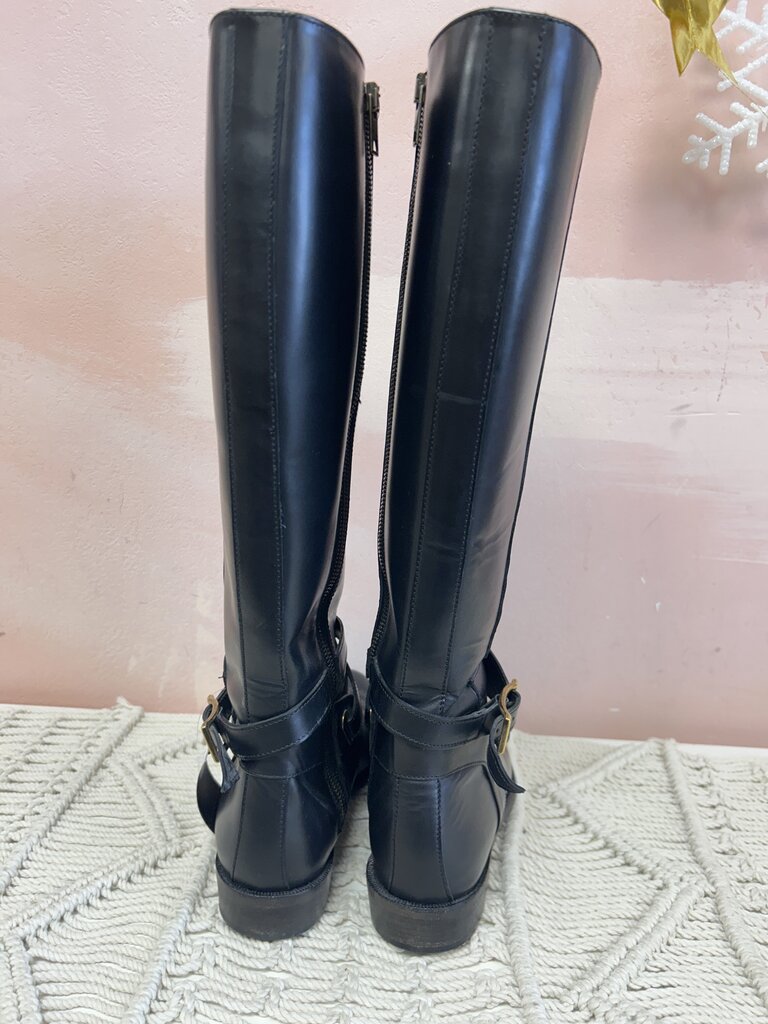 Burberry Black Riding Boot