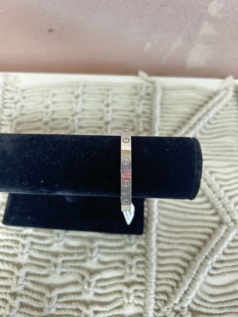Cartier White Gold Love Bangle (In Store $8510)