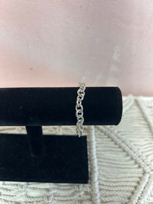 Tiffany & Co Silver Link Charm Bracelet