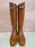 Hermes Camel Riding Boot w/Box (Orig $3175)