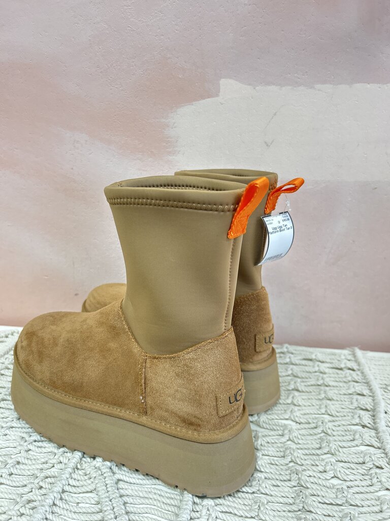 Ugg Tan Platform Boot