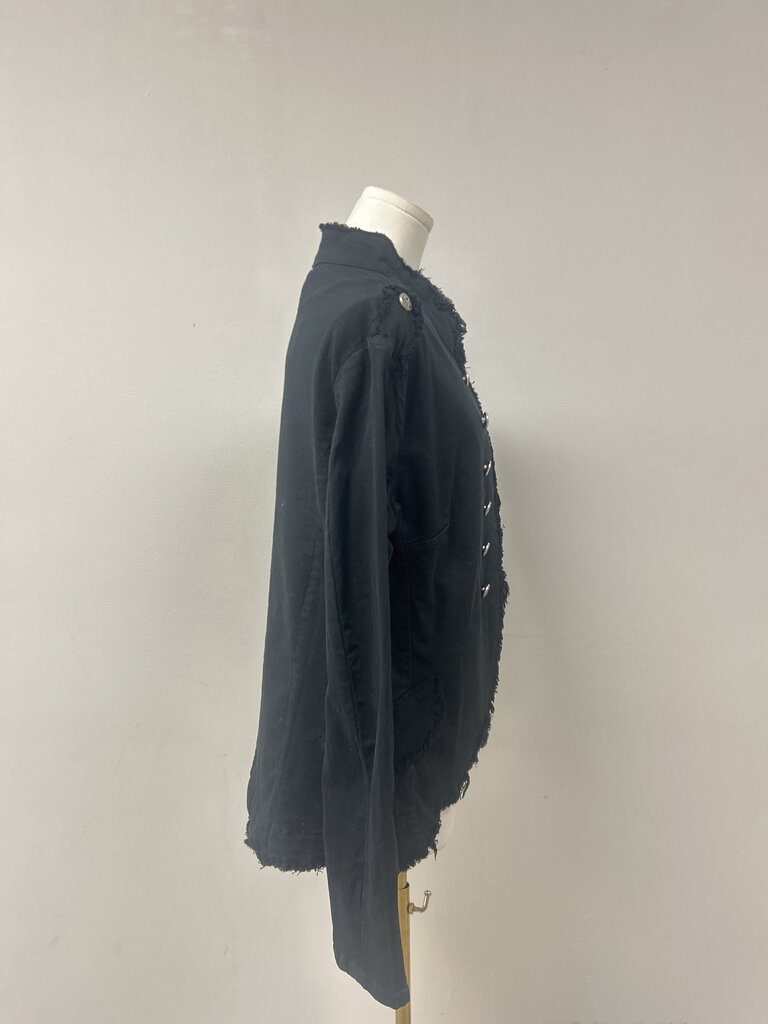 Six-Denim Brand Black Sergeant Pepper Jacket NWT