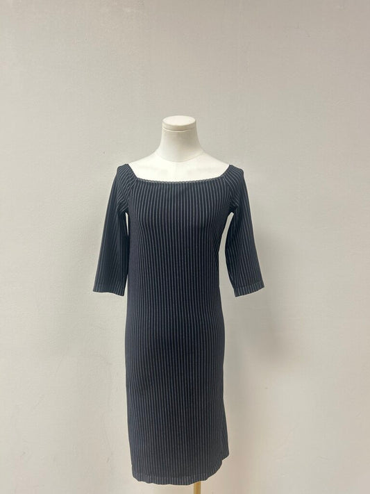 Wolford Black Striped Dress