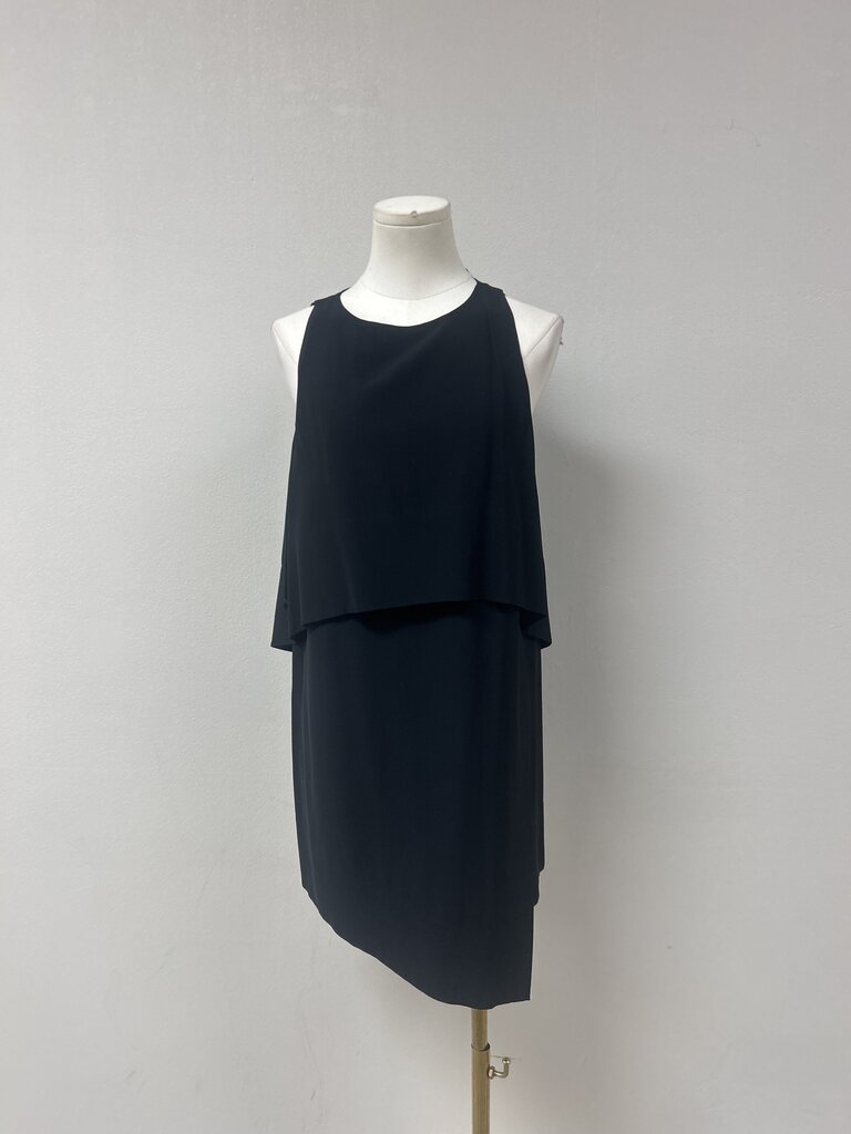 Donna Karan Black Tunic Top NWT