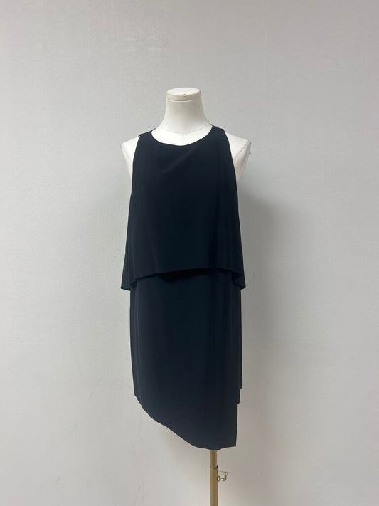 Donna Karan Black Tunic Top NWT