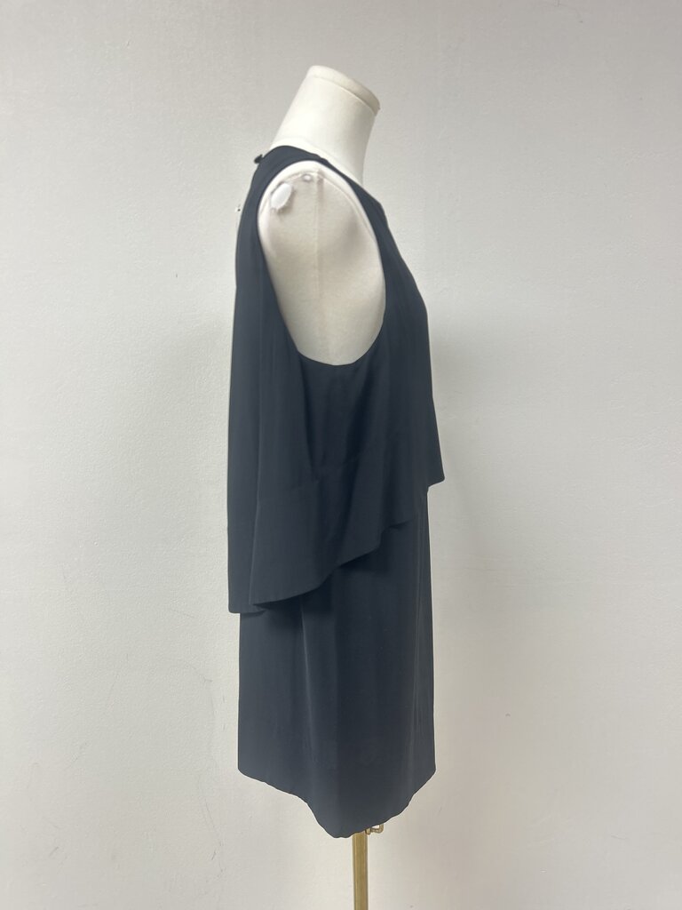 Donna Karan Black Tunic Top NWT