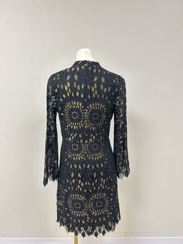 Trina Turk Black Lace Cocktail Dresws