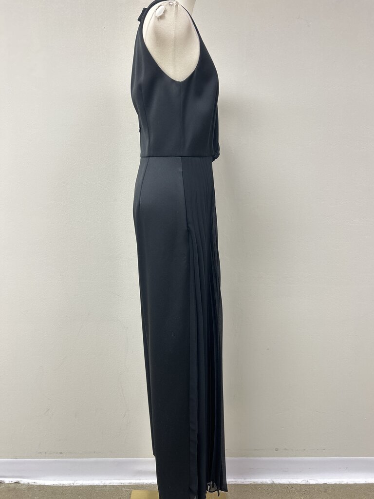 Marella Black Pleated Jumpsuit