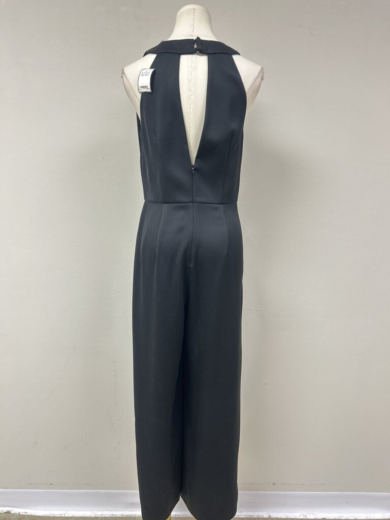 Marella Black Pleated Jumpsuit