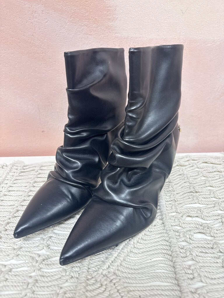 Love Moschino Black Slouchy Boot w/Box