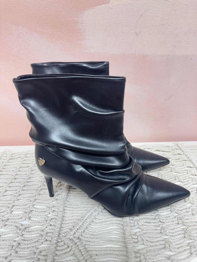 Love Moschino Black Slouchy Boot w/Box