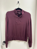 Splits59 Maroon 1/2 Zip