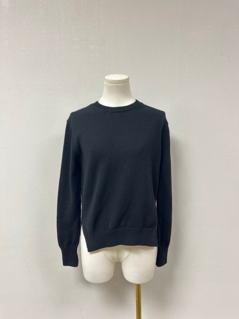 Organic John Patrick Black Crewneck