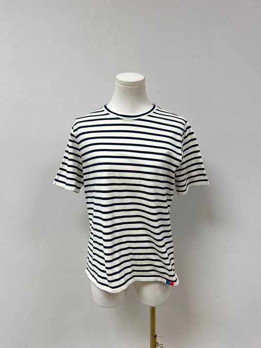 Kule Blue Striped Tee