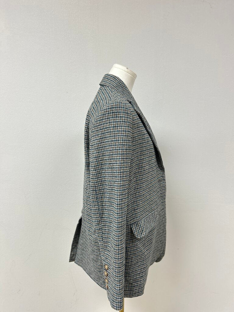 Emerson Fry Green Check Blazer