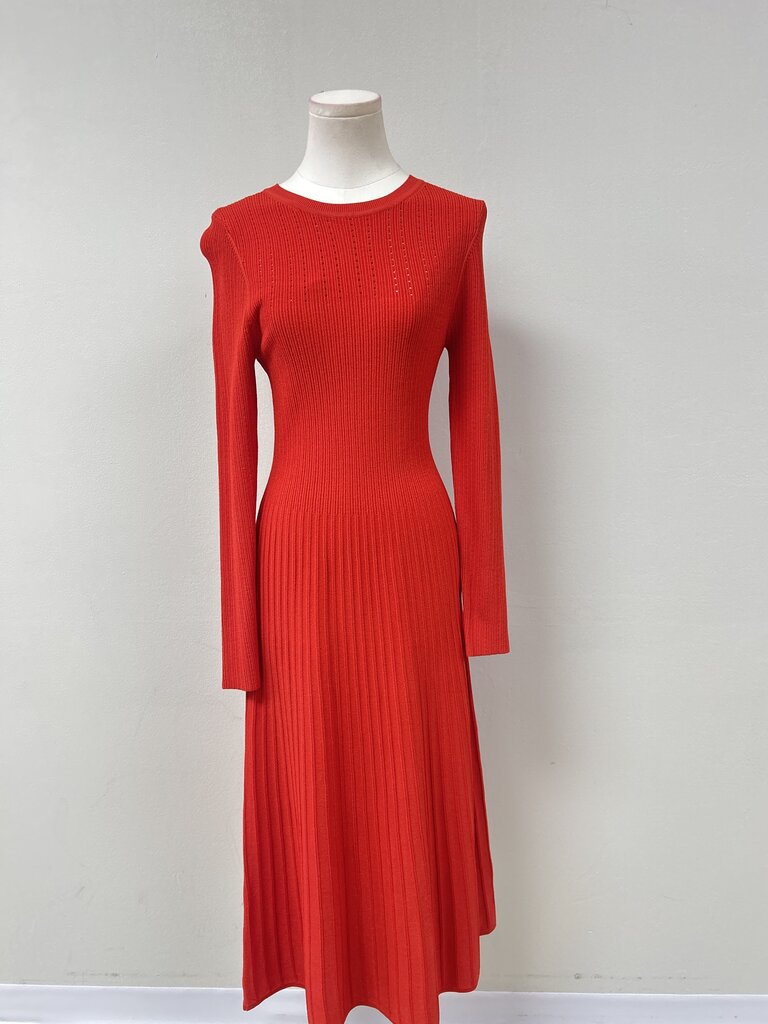 Veronica Beard Red Knit Dress NWT
